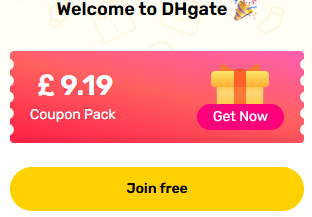 Exclusive £9.19 Off First Order at DHgate