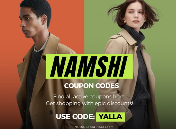Exclusive Namshi UAE Offer: 20% Cashback