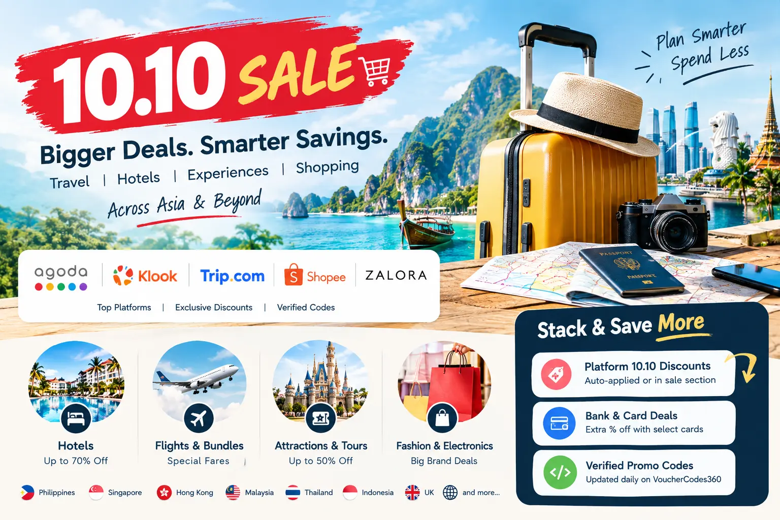 10.10 Sale - How to Pay Less on Every Platform Across Asia