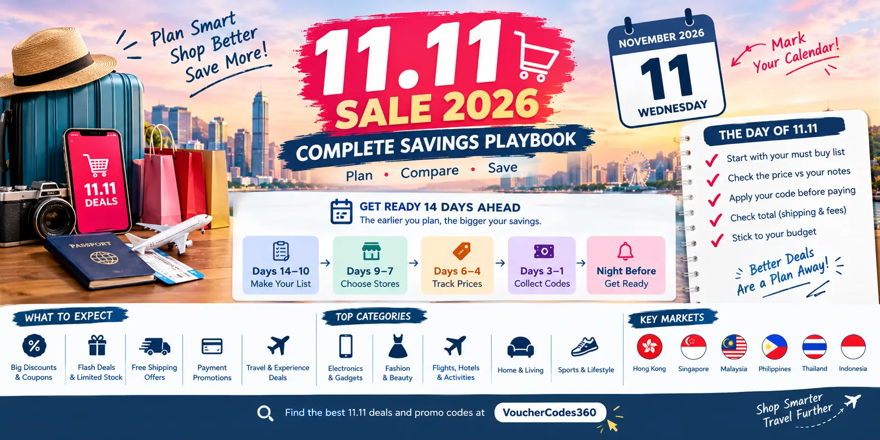 11.11 Sale 2026: The Smart Shopper's Playbook for Discount Codes and Deals