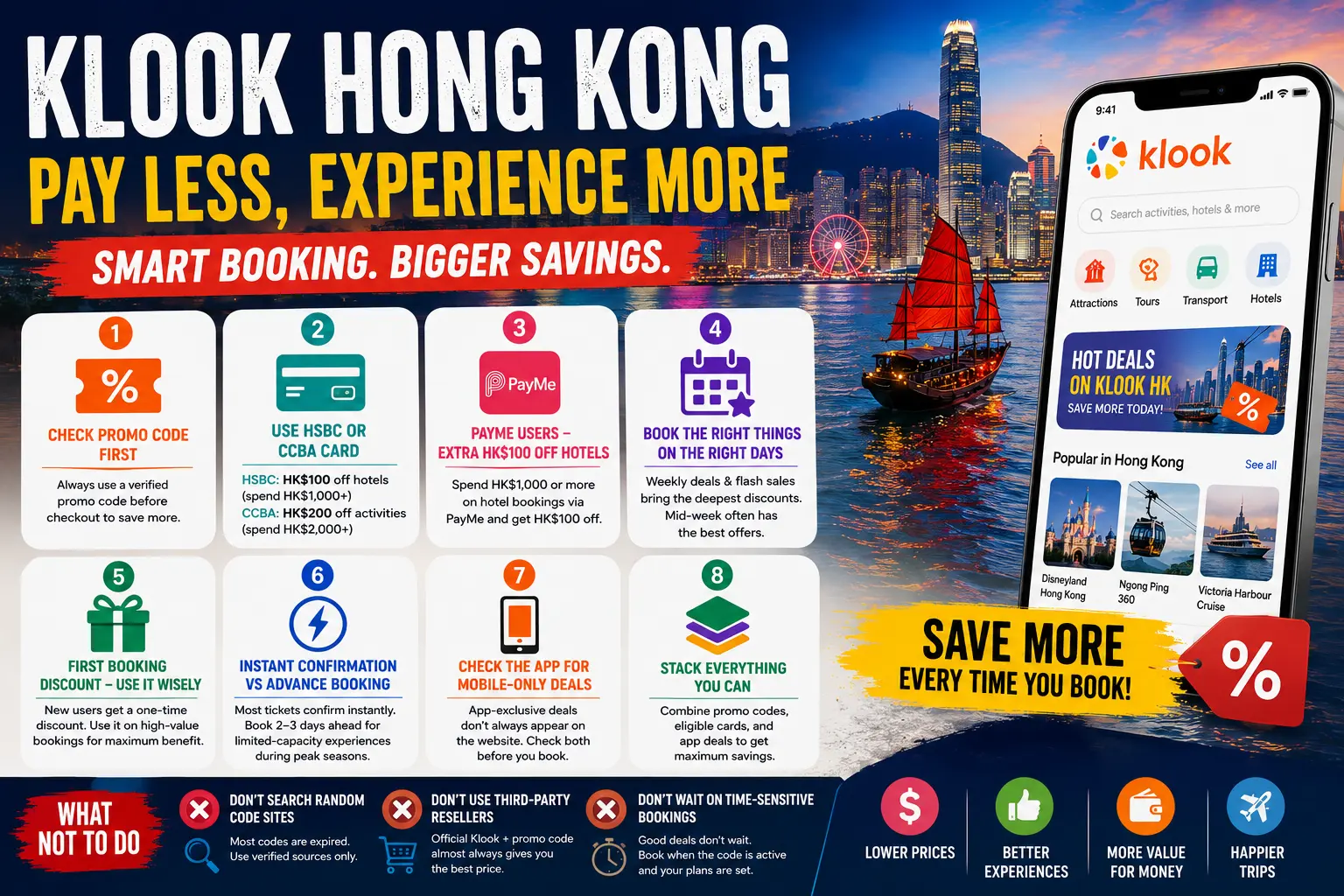How to Save Money on Klook Hong Kong - 8 Ways That Actually Work