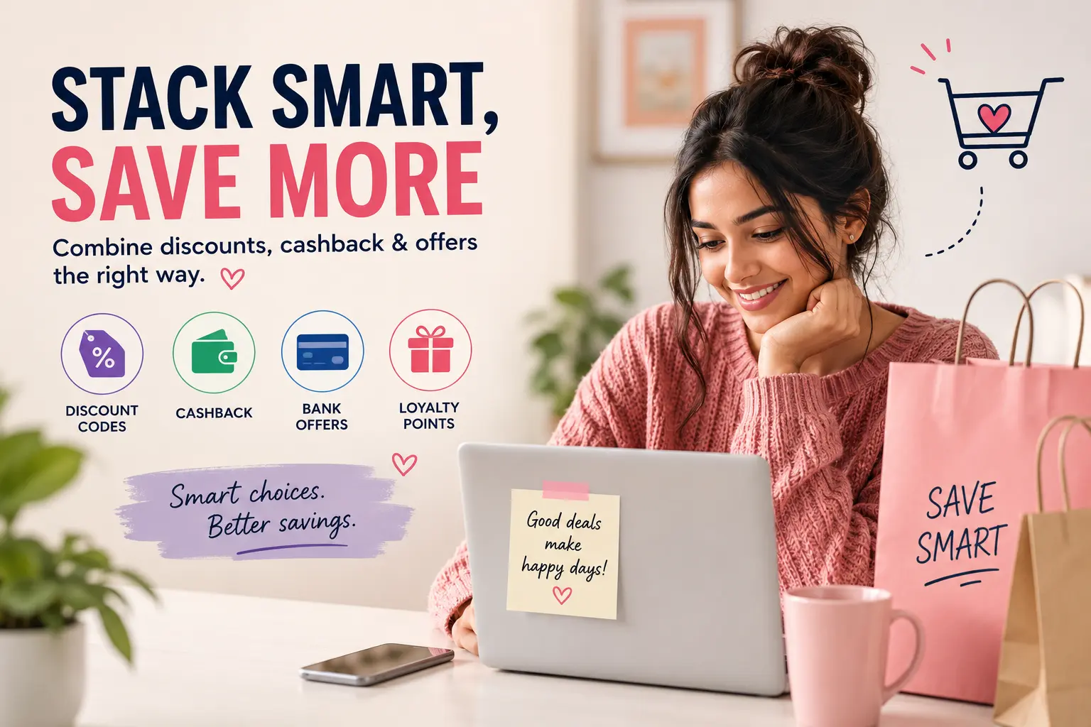How to Stack Discounts When Shopping Online (Without Wasting Half an Hour Figuring It Out)