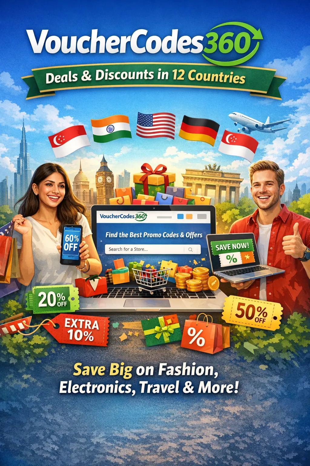 VoucherCodes360 Review: The One Coupon Platform That Actually Works in 12 Countries