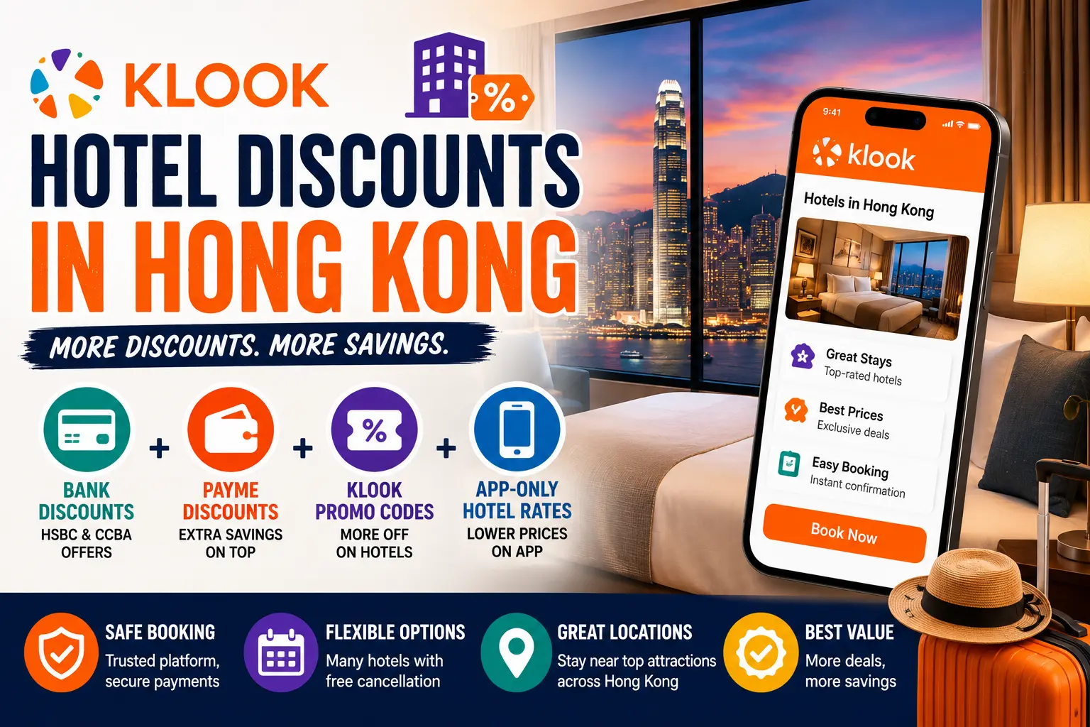 Klook Hong Kong Hotel Booking Discounts: Complete Guide