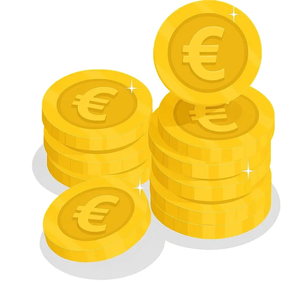 Hero image showing lots of gold coins representing savings and deals