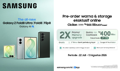 Rp400rb Cashback - Pre Order New Samsung Galaxy Z Series & Galaxy Watch