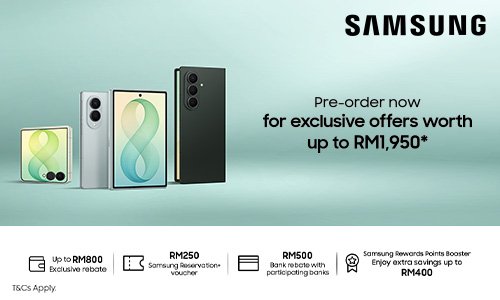 RM1,950 OFF On Pre Ordering New Samsung Galaxy Z Fold8