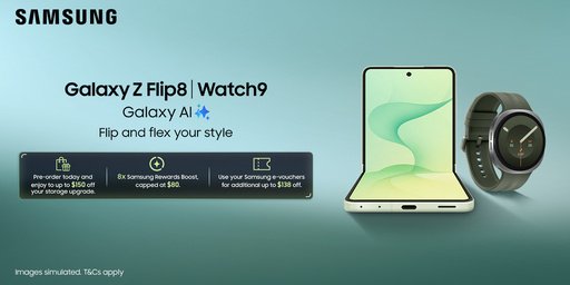 S$80 OFF On Pre Ordering New Samsung Galaxy Z Fold8 | Watch