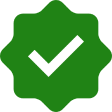 Icon representing 100% verified voucher codes